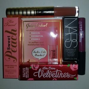 NEW! Lip item Bundle!! NARS, Too faced, Taste & LC
